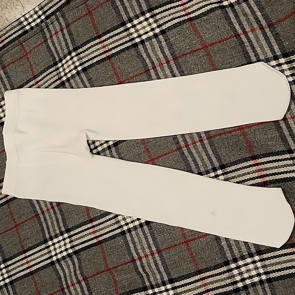 Fleece Lined tight 4-6 white